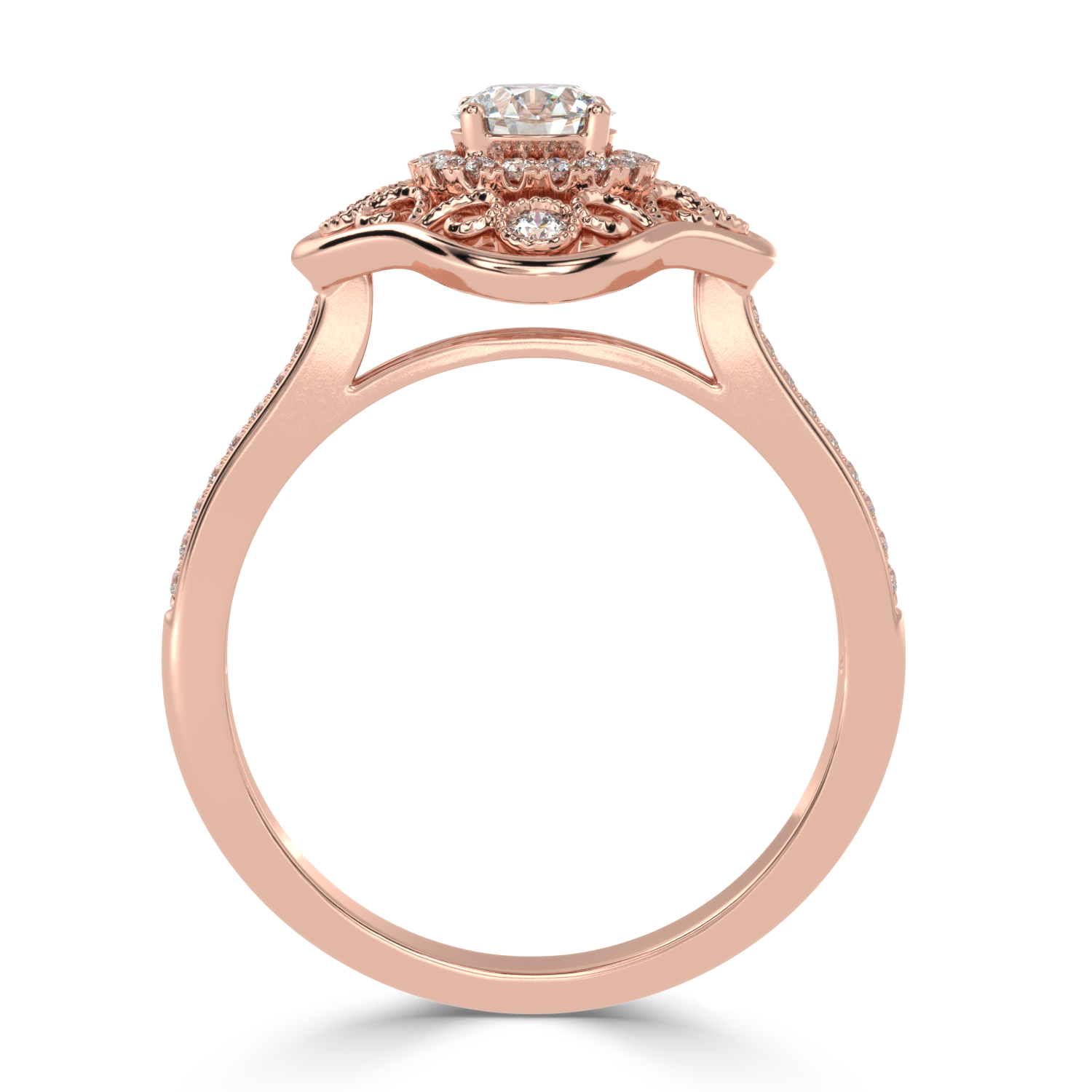 Shop Now 0.53Ct Fancy Natural Diamond Ring |  SolitaireKart